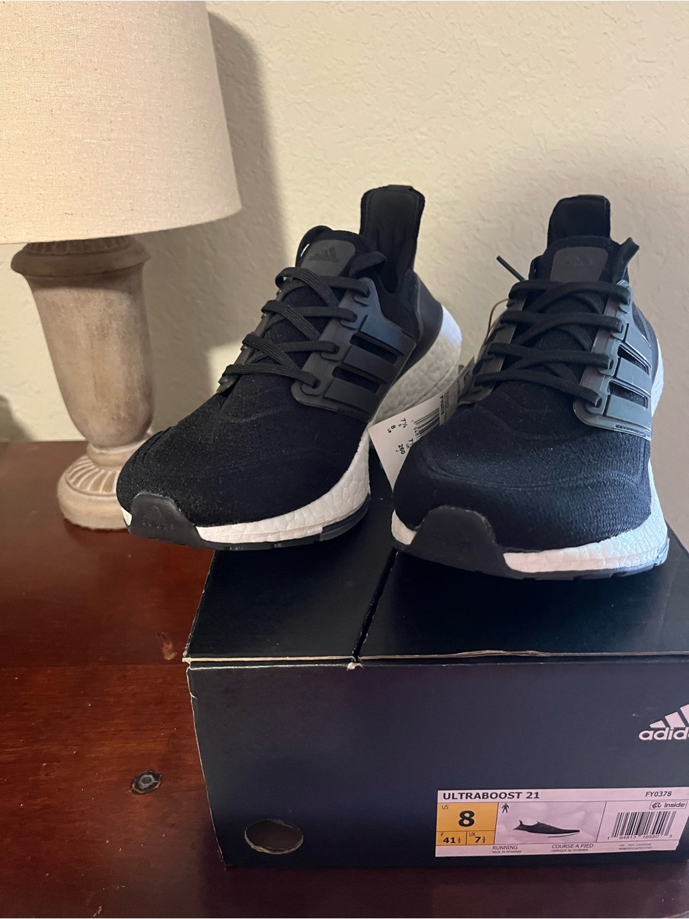 Adidas Ultraboost 21 Running Shoes 
** MEN Size 8 - WOMEN size 9.5**